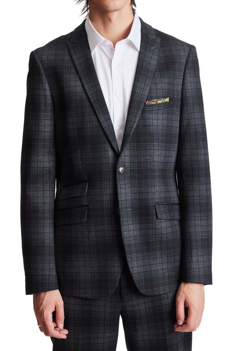 Paisley and hotsell gray tuxedo jacket