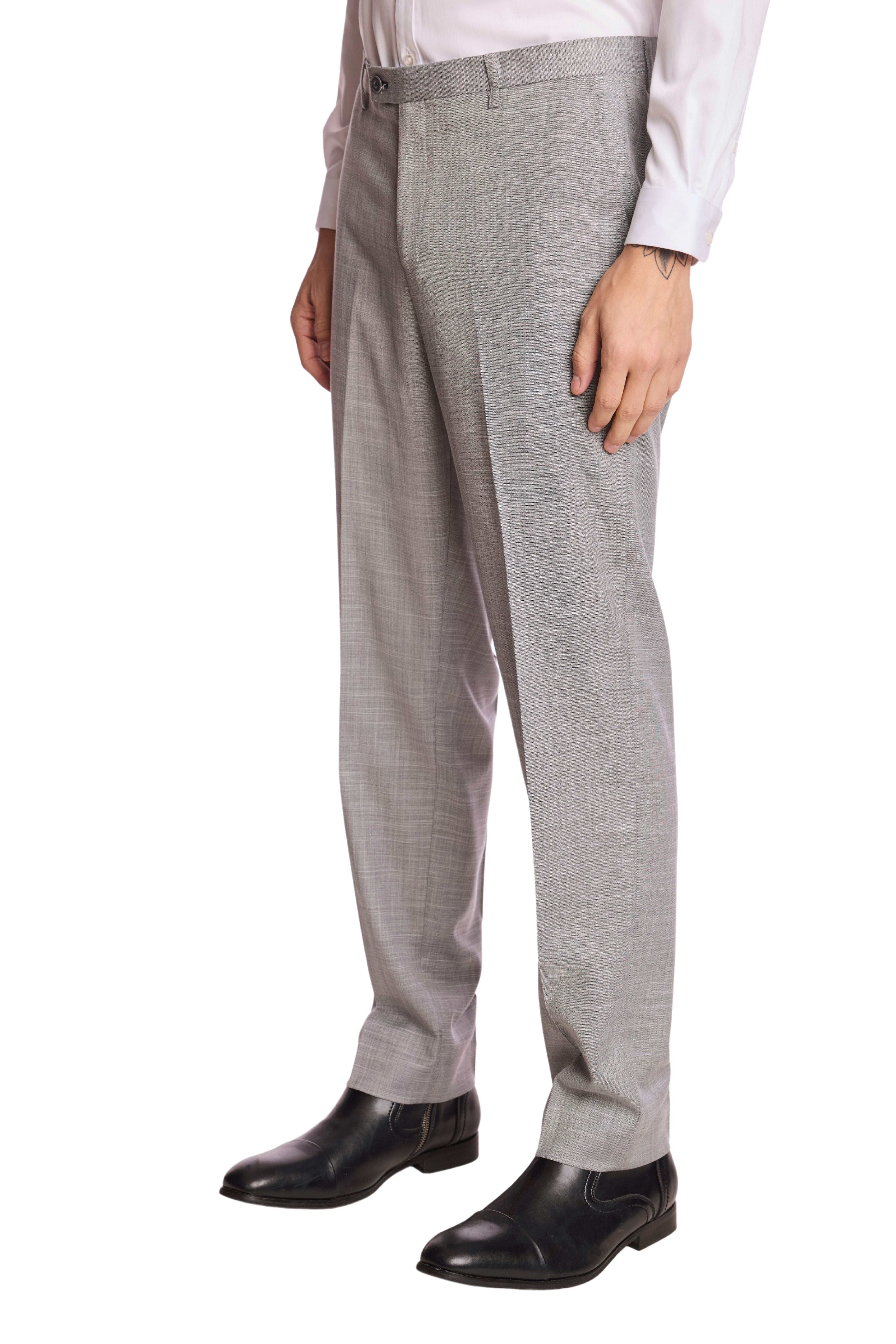 Modern Fit - Downing Pants - Light Grey Shark