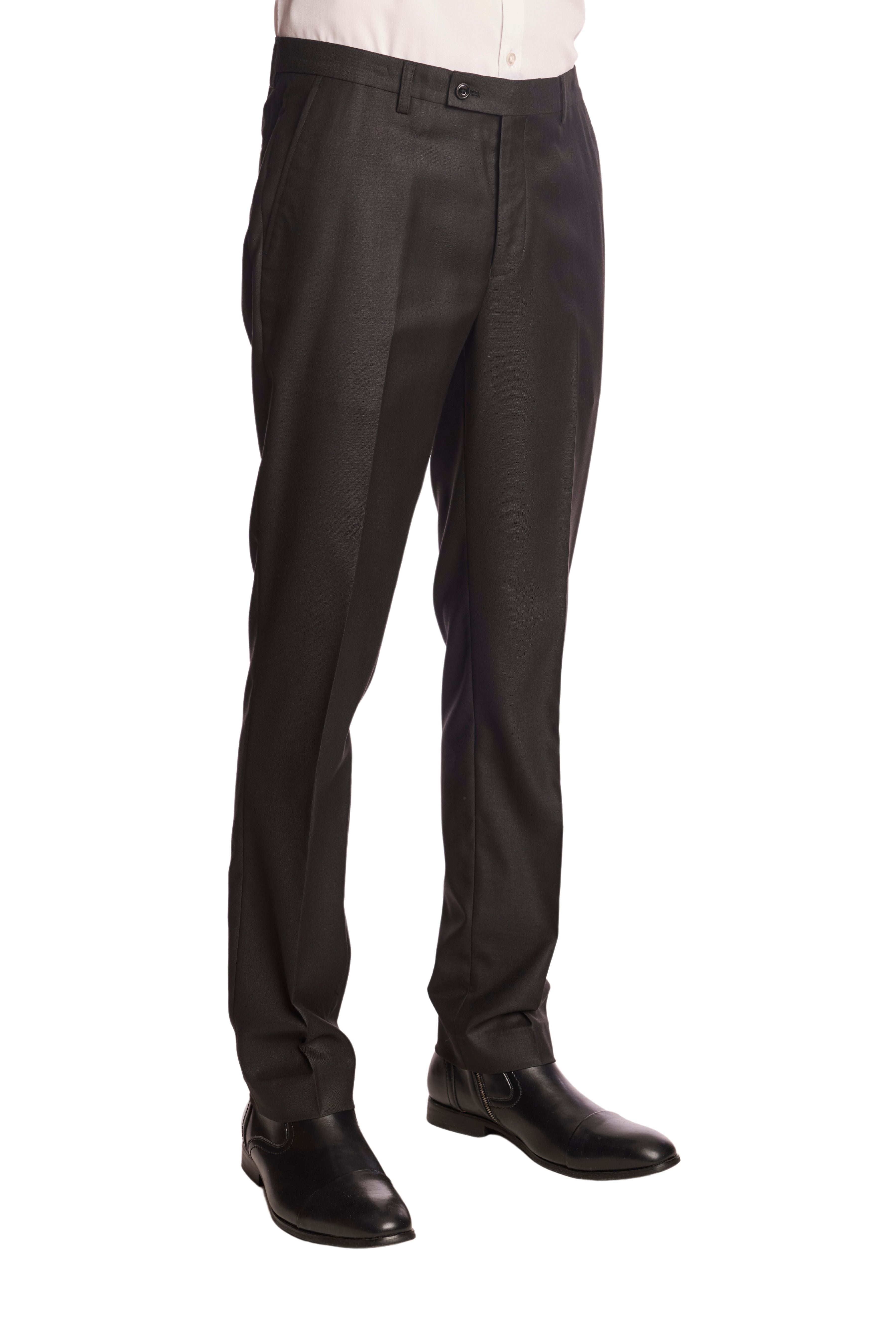 Modern Fit - Downing Pants - Soft Black Shark