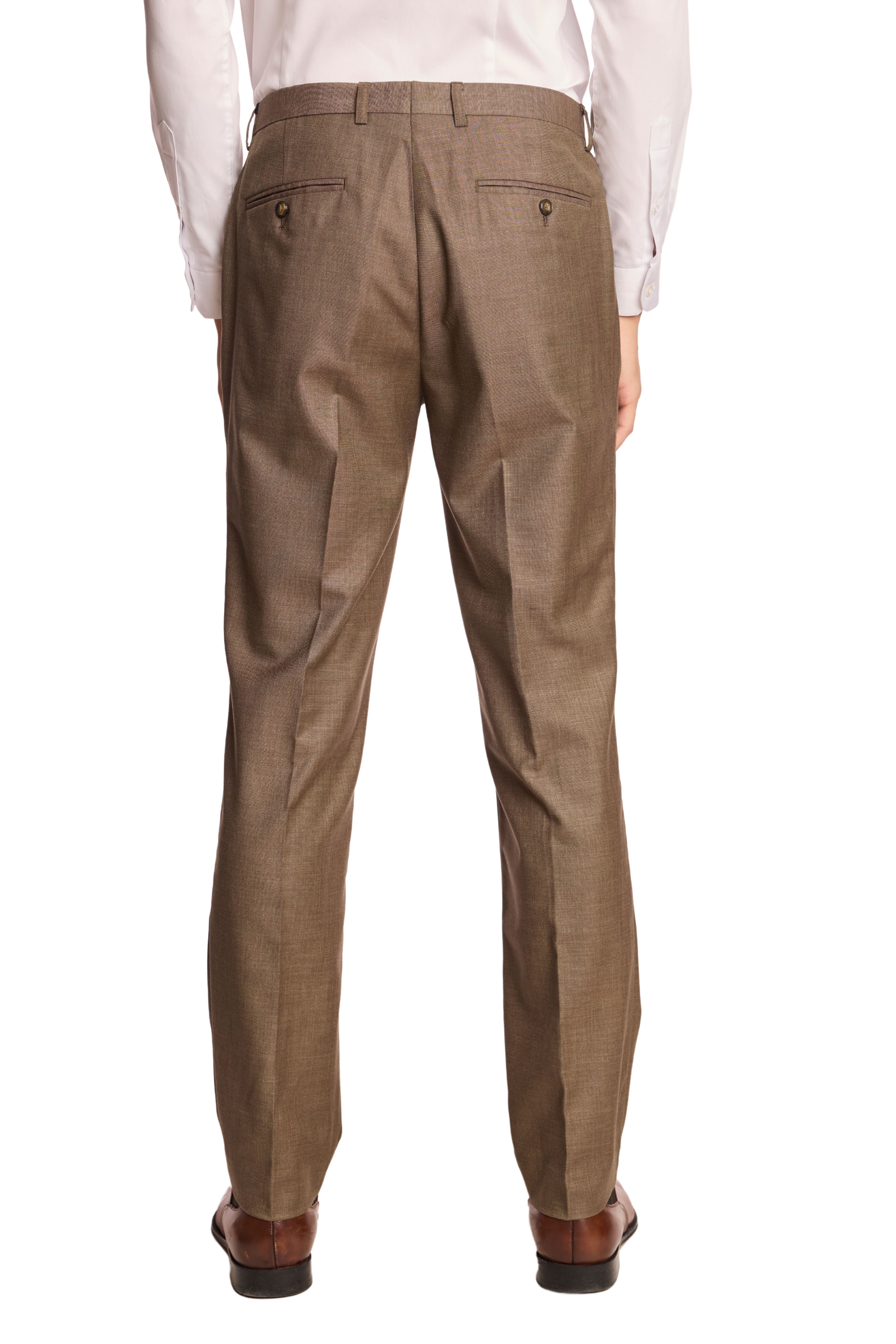 Modern Fit - Downing Pants - Dark Khaki Shark