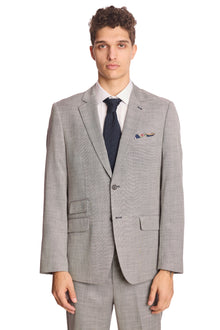  Modern Fit - Dover Notch Jacket - Light Grey Shark