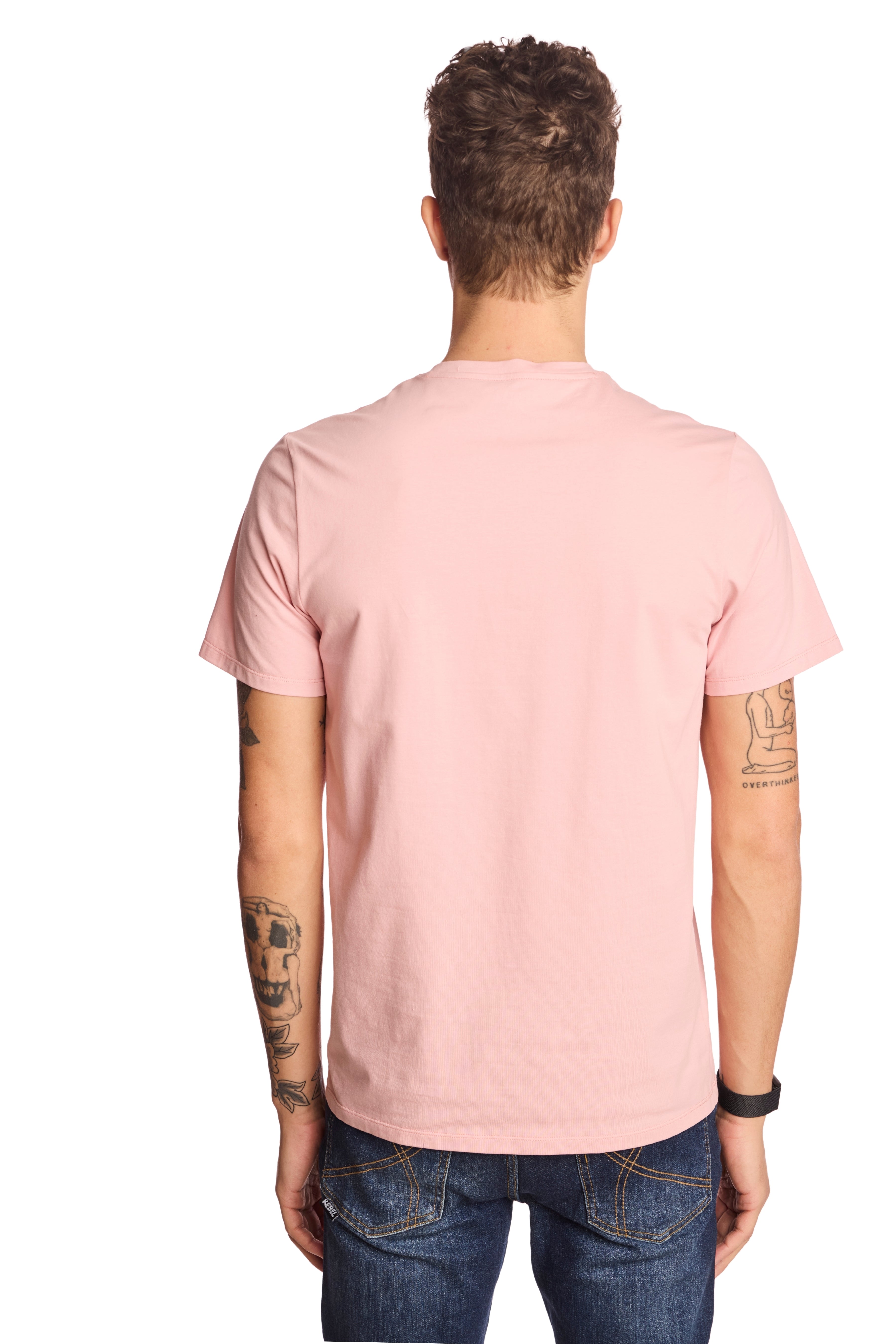 Lucas Crew T - Dusty Pink