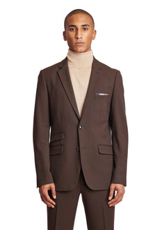  Dover Notch Jacket - slim - Chocolate Brown