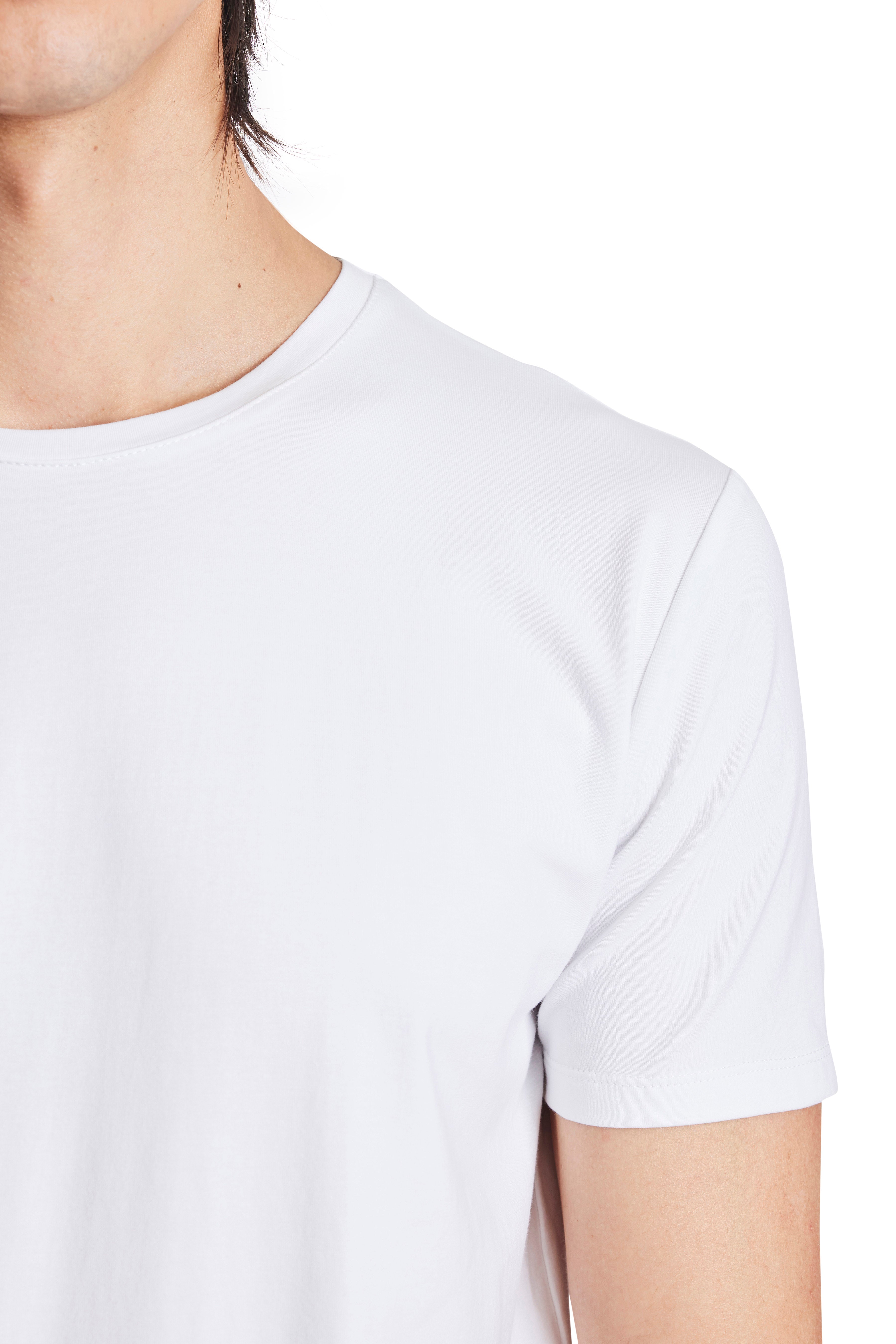 Lucas Crew T - New White