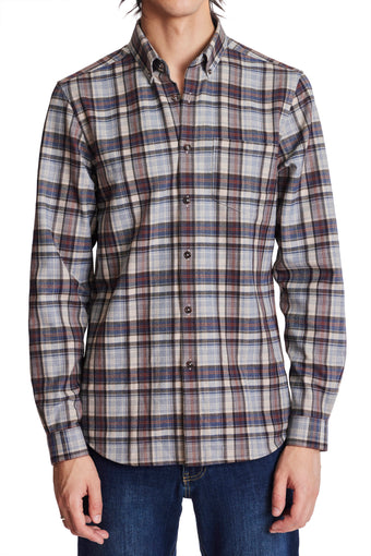 Brian Button Down Shirt - Winter Flanel