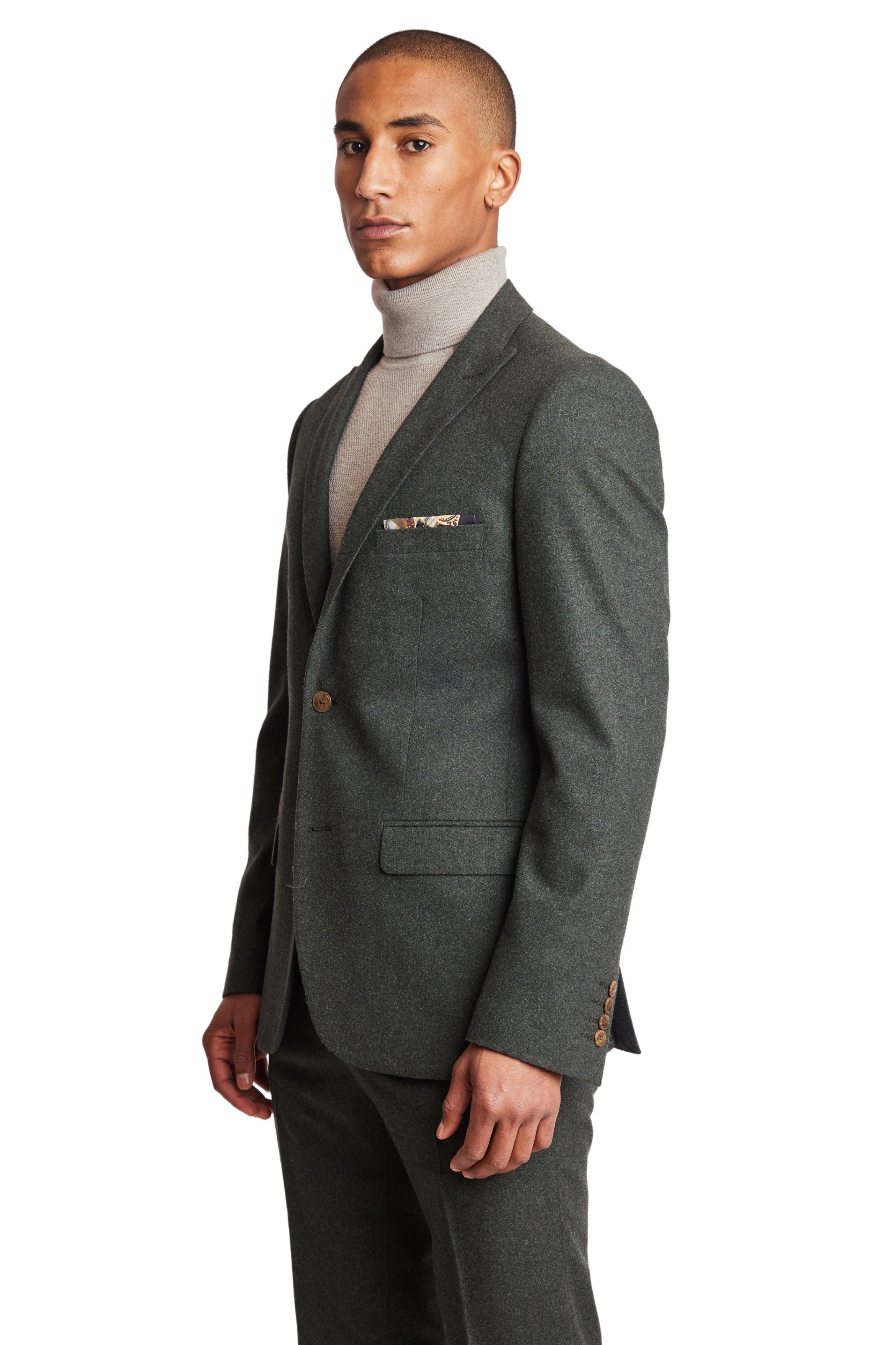 Ashton Peak Jacket - slim - Olive Green