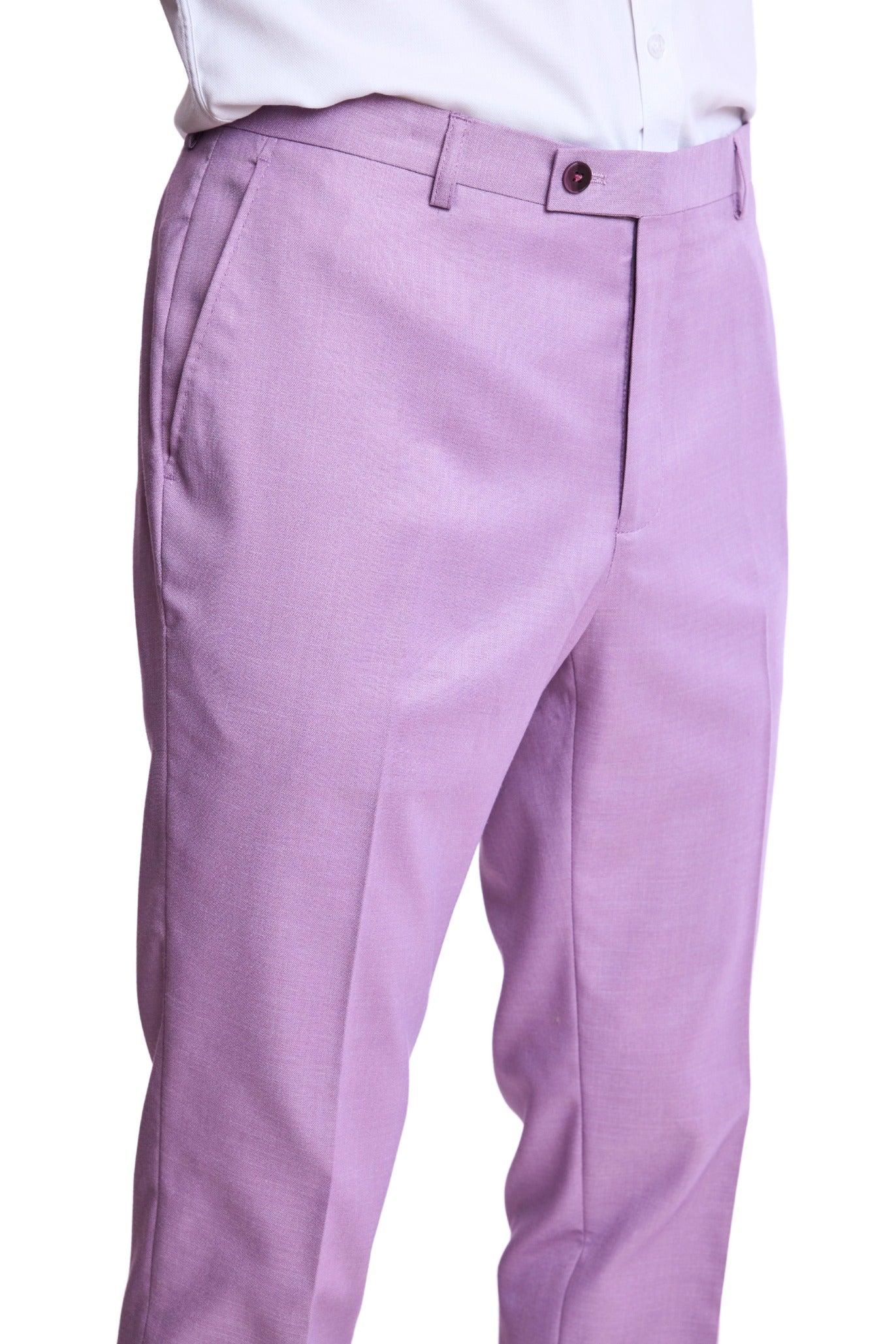 Downing Pants - slim - Lilac Shark