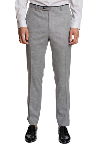 Sloane Tux Pants - slim - Ice Grey Shark