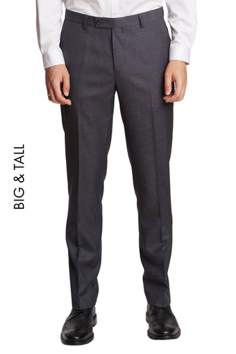 Big & Tall Downing Pants - Charcoal Shark