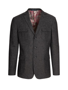 PAISLEY & GRAY PEACH NOTCH SV 2BTN SB SLIM COAT