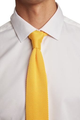 Stanley Knit Tie - Canary